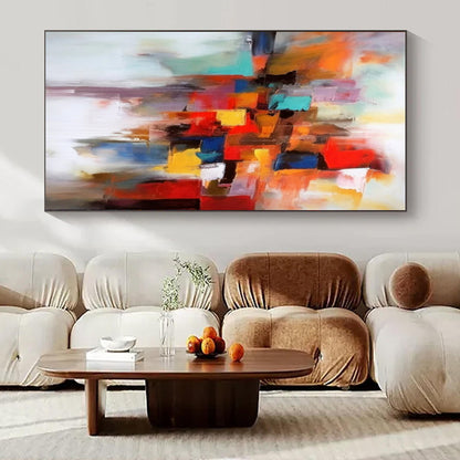 Extra-Large Modern Abstract Wall Art for Cultural Festival Exhibition Tents