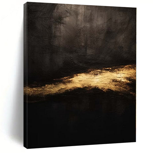 Large Abstract Canvas for Beekeeping Apiary Shelters - Made to Order Mixed Media on Linen