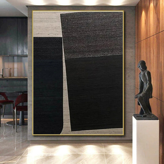 Super-Sized Custom Hand-Painted Abstract Art for Bookstores LargeART0660