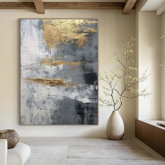 Whimsical Animalia Hand-Painted Abstract Art for Playful Bedrooms