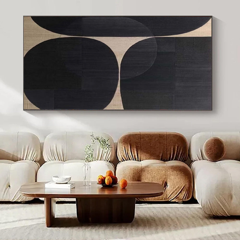 Immense Handcrafted Abstract Art for Horse Stable Lounge Areas