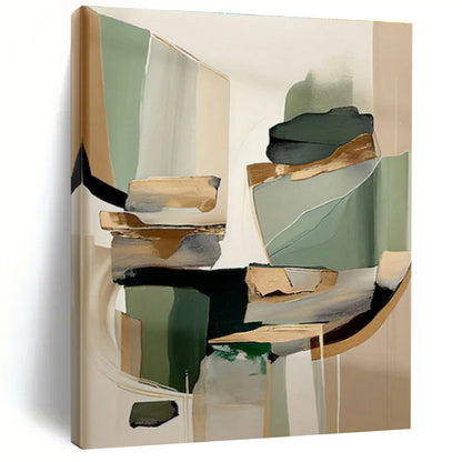 Giant Contemporary Abstract Art for Bathroom Spa-Like Ambiance in Modern Bathrooms