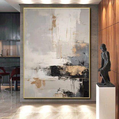 Super-Sized Modern Abstract Canvas for Virtual Event Backdrops