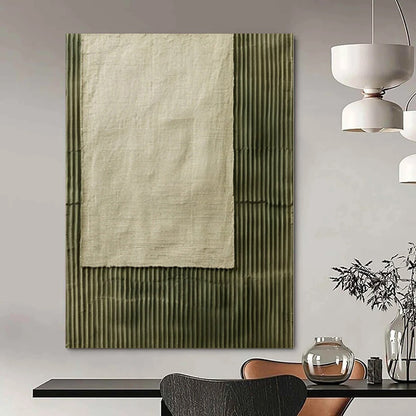 Giant Abstract Painting for Dressing Room Vanity Areas - Hand-Painted Acrylic on Canvas