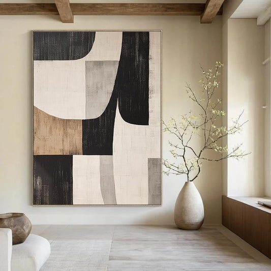 Hand-Painted Personalized Abstract Art for Bar and Bedroom