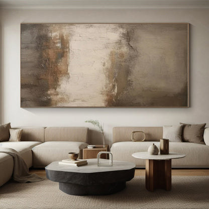 Large Custom Abstract Wall Art for Guest Room Wardrobe Wall