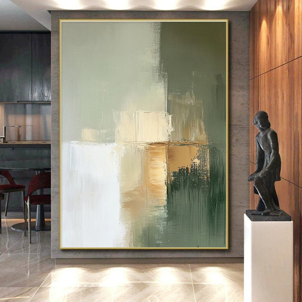 Vast Contemporary Abstract Art for Home Bar Social Centerpiece in Modern Bars