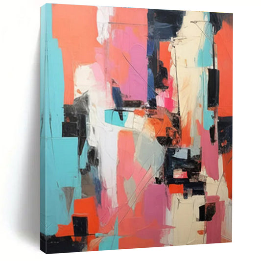 Extra-Huge Contemporary Abstract Painting for Home Craft Room Creative Catalyst
