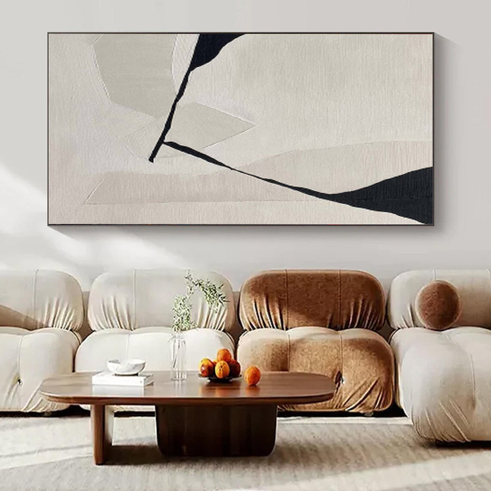 Giant Commissioned Abstract Painting for Agricultural Innovation Center Lobbies