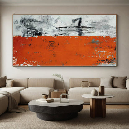 Giant Made-to-Order Abstract Canvas for Walk-in Closet Shoe Storage Walls
