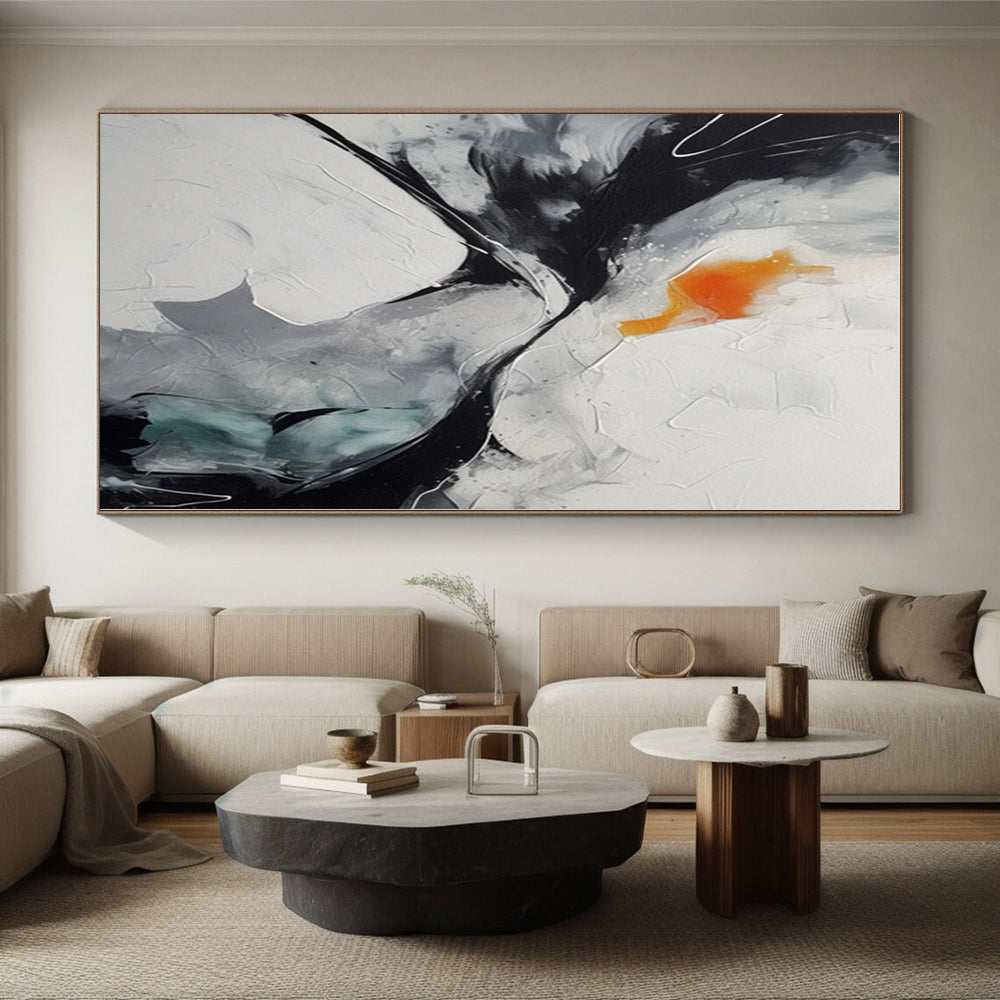 Staggering Abstract Surrealism Hand-Painted Art for Home Indoor Pool Relaxation Wall