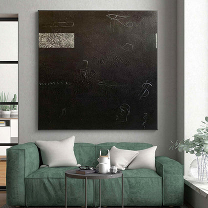 Staggering Custom Abstract Painting for Home Bar and Lounge Feature Wall