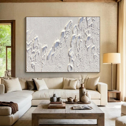 Extra-Gigantic Custom Hand-Painted Abstract Wall Art for Laundry Room Utility Wall