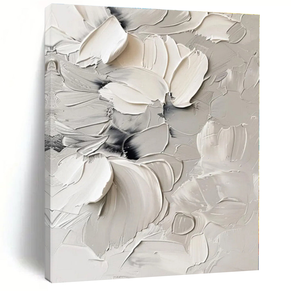 Massive Custom Hand-Painted Abstract Art for Walk-in Closet Style Wall