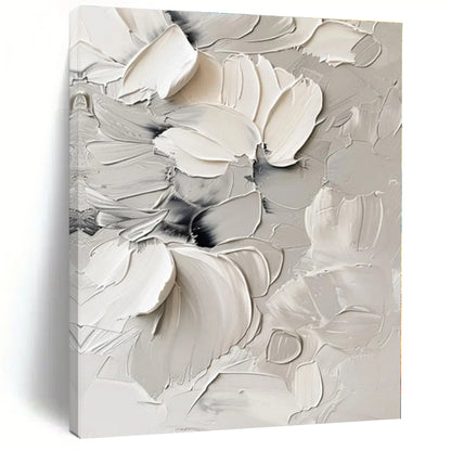 Massive Custom Hand-Painted Abstract Art for Walk-in Closet Style Wall