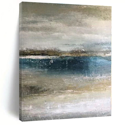 Custom Giant Hand-Painted Abstract Painting for Home Bar Back Wall LargeART0590