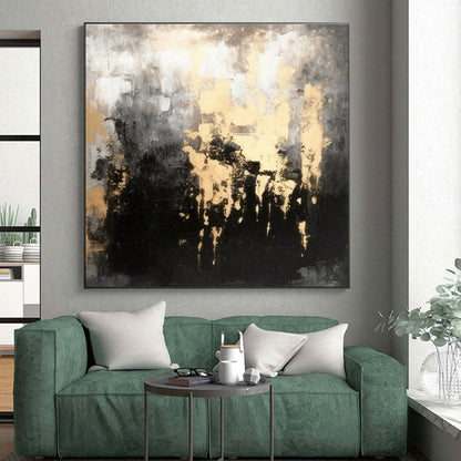 Extra-Huge Contemporary Abstract Painting for Wedding Venue Ceremony Aisles