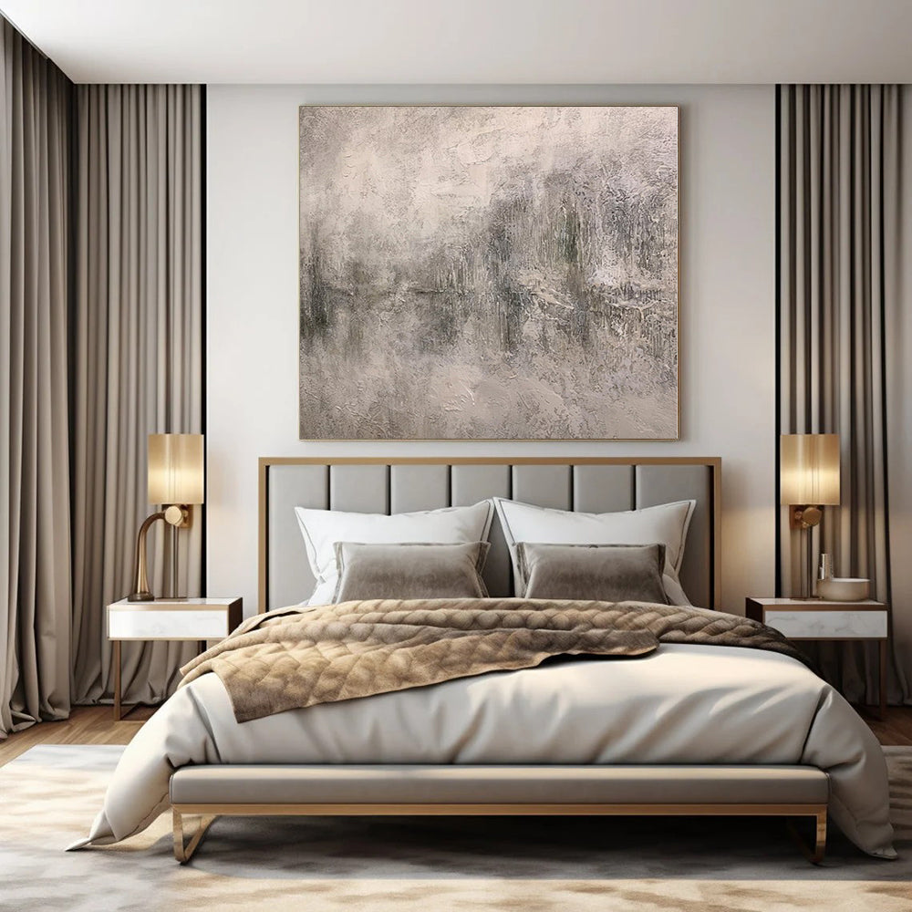 Large Hand-Painted Abstract Art for Retail Brand Headquarters