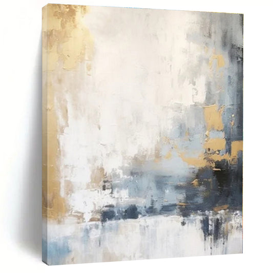 Hand-Painted Personalized Abstract Mural for Bar and Hotel Guest Rooms