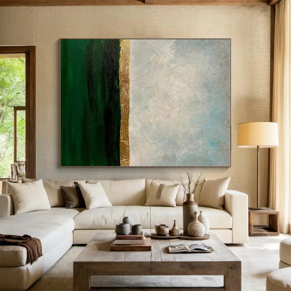 Oversized Bespoke Hand-Painted Abstract Canvas for Art Galleries LargeART0644