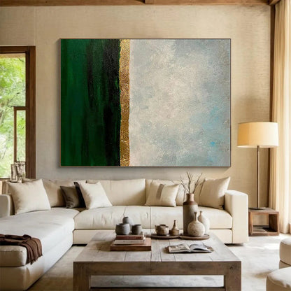 Oversized Bespoke Hand-Painted Abstract Canvas for Art Galleries LargeART0644