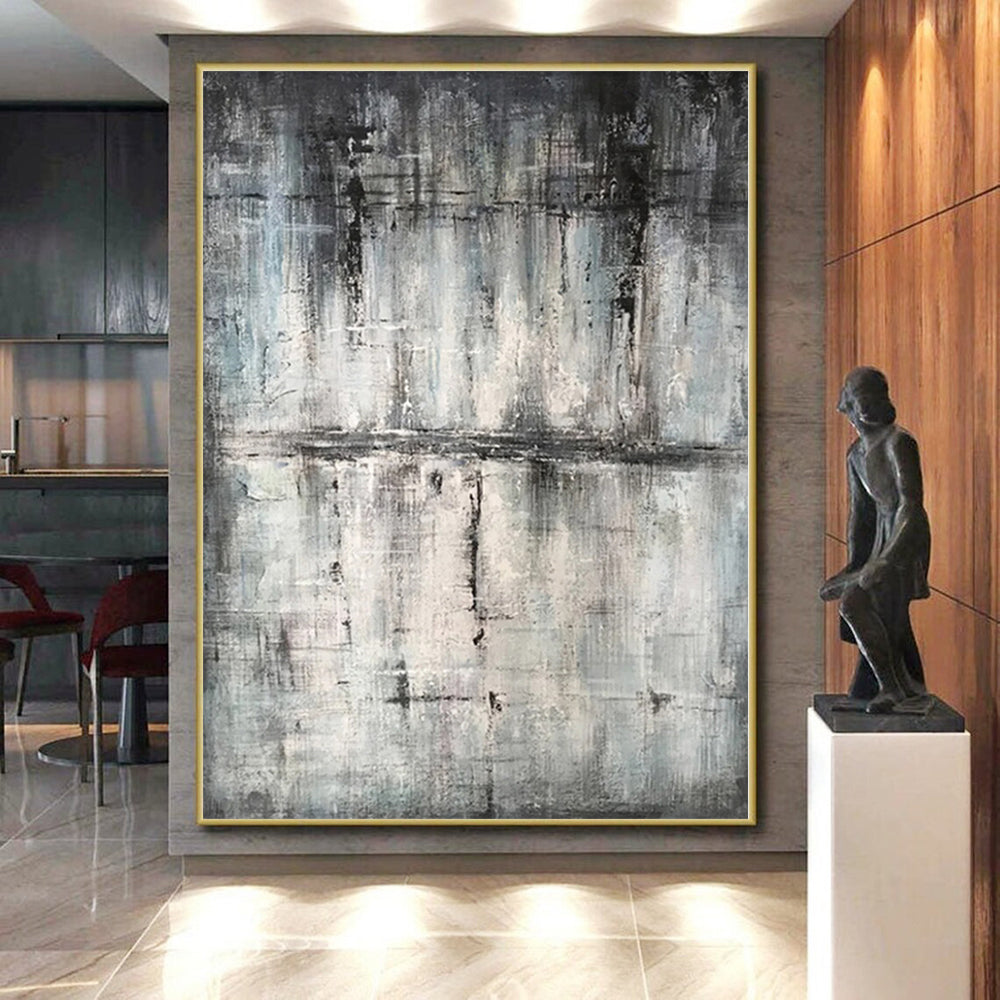 Large Custom Abstract Art for Garage Utility and Workbench Walls