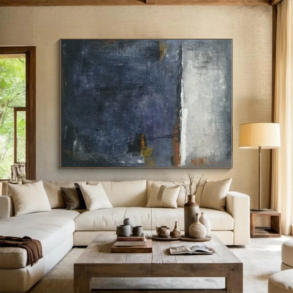 Oversized Contemporary Abstract Artwork for Art Gallery Feature Walls