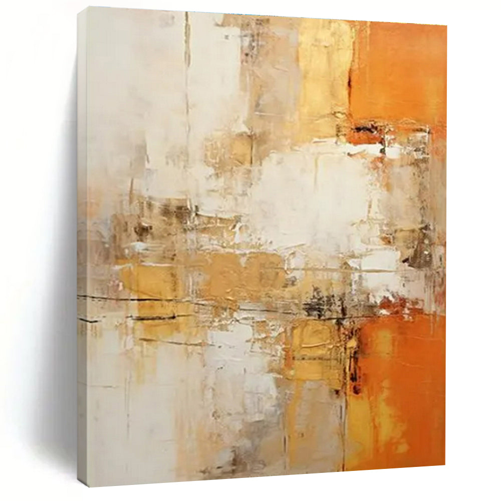 Monumental Contemporary Abstract Wall Art for Entryway Striking First Impression