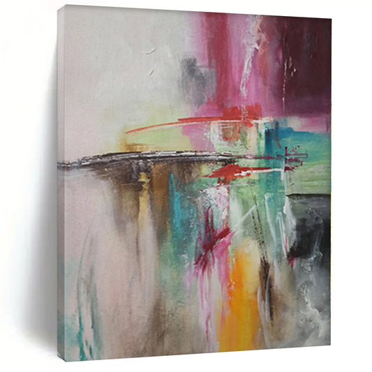 Giant Abstract Viking Art - Made to Order Acrylic for Nordic-Themed Restaurants