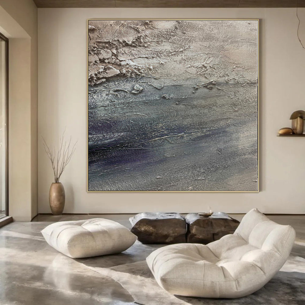 Grand Custom Abstract Canvas for Luxury Retail Store Windows