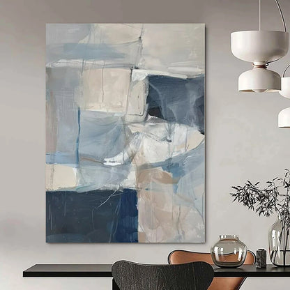 Colossal Hand-Painted Contemporary Abstract Art for Bedroom Walk-In Closets