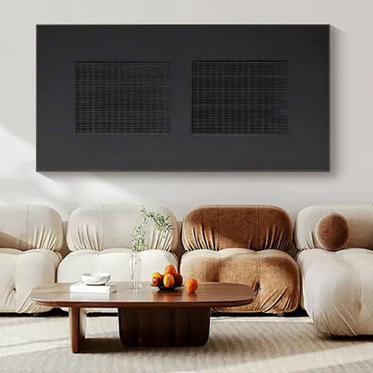 Giant Abstract Wall Art for Hallway Corridors - Made to Order Oil on Linen