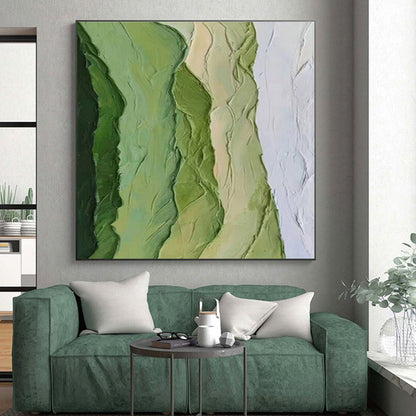 Custom-Made Grand Hand-Painted Abstract Painting for Focal Wall Feature LargeART0634