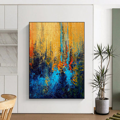 Giant Abstract Viking Art - Made to Order Acrylic for Nordic-Themed Restaurants