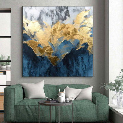 Giant Made-to-Order Abstract Canvas for Walk-in Pantry Feature Walls