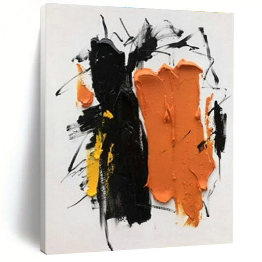 Made-to-Measure Colossal Hand-Painted Abstract Wall Art for Entryway Gallery Wall LargeART0607