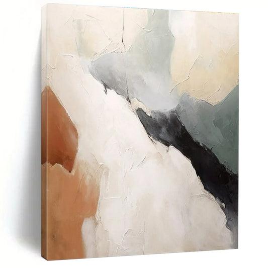 Large-Scale Modern Abstract Wall Art for Yoga Studio Meditation Rooms