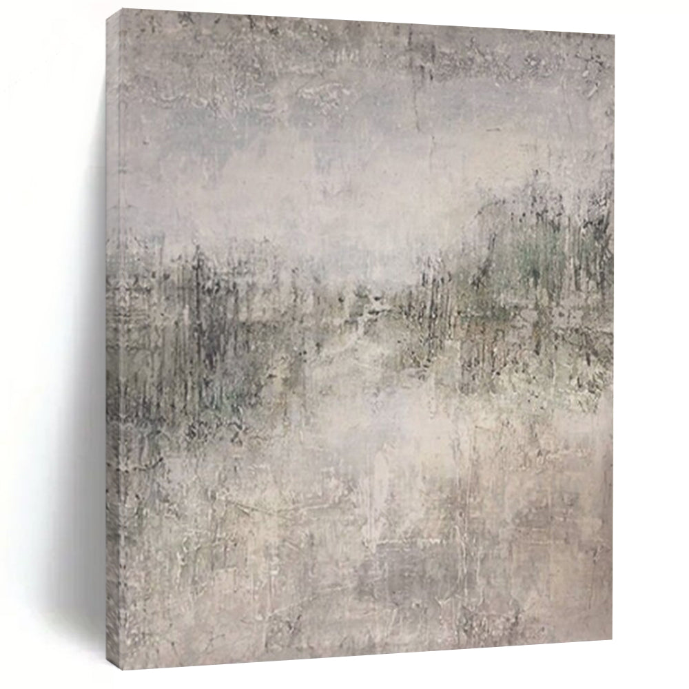 Extra-Large Hand-Painted Modern Abstract Artwork Ideal for Hotel Lobby Welcome Walls