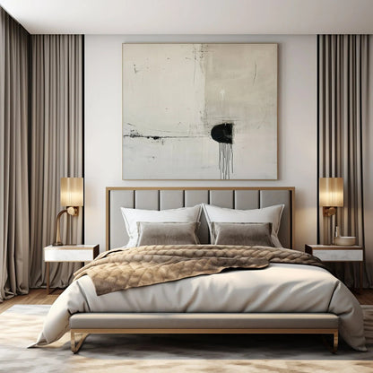 Extra-Vast Hand-Painted Modern Abstract Painting for Cruise Ship Promenade Decks