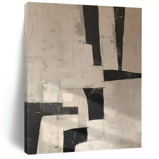 Giant Made-to-Order Abstract Painting for Educational Campus Libraries