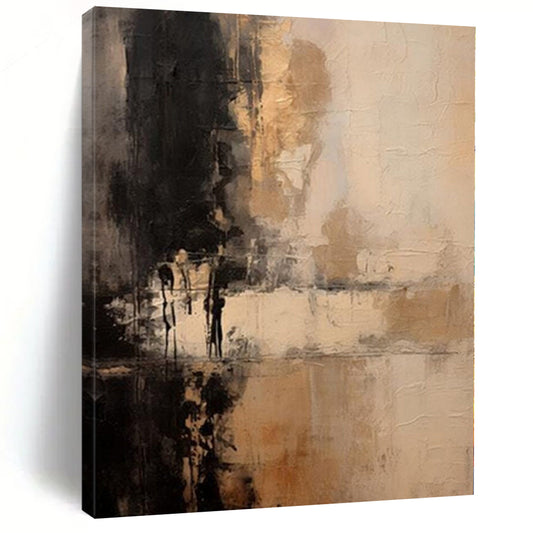 Oversized Custom Abstract Wall Art for Laundry Room Feature Walls