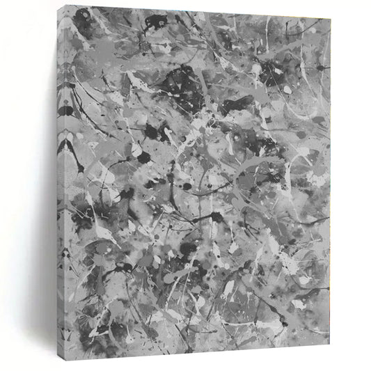 Colossal Custom Abstract Canvas for Greenhouse Planting Table Wall