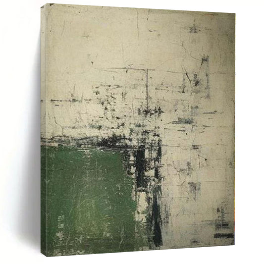 Oversized Abstract Wall Art for Home Gym Interiors - Custom Resin on Canvas
