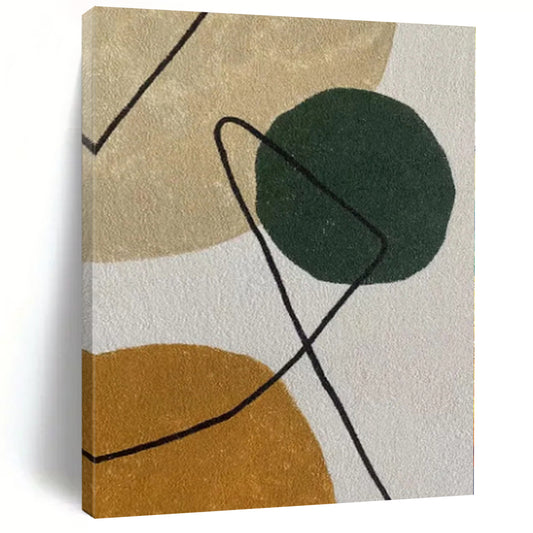 Colossal Custom Abstract Wall Art for Home Craft Room Feature Wall