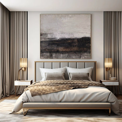 Extra-Large Hand-Painted Modern Abstract Festival Art for Cultural Event Outdoor Pavilions