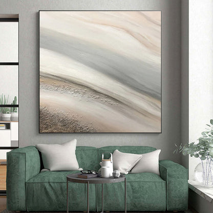 Monumental Custom Hand-Painted Abstract Art for Gym and Fitness Centers LargeART0652