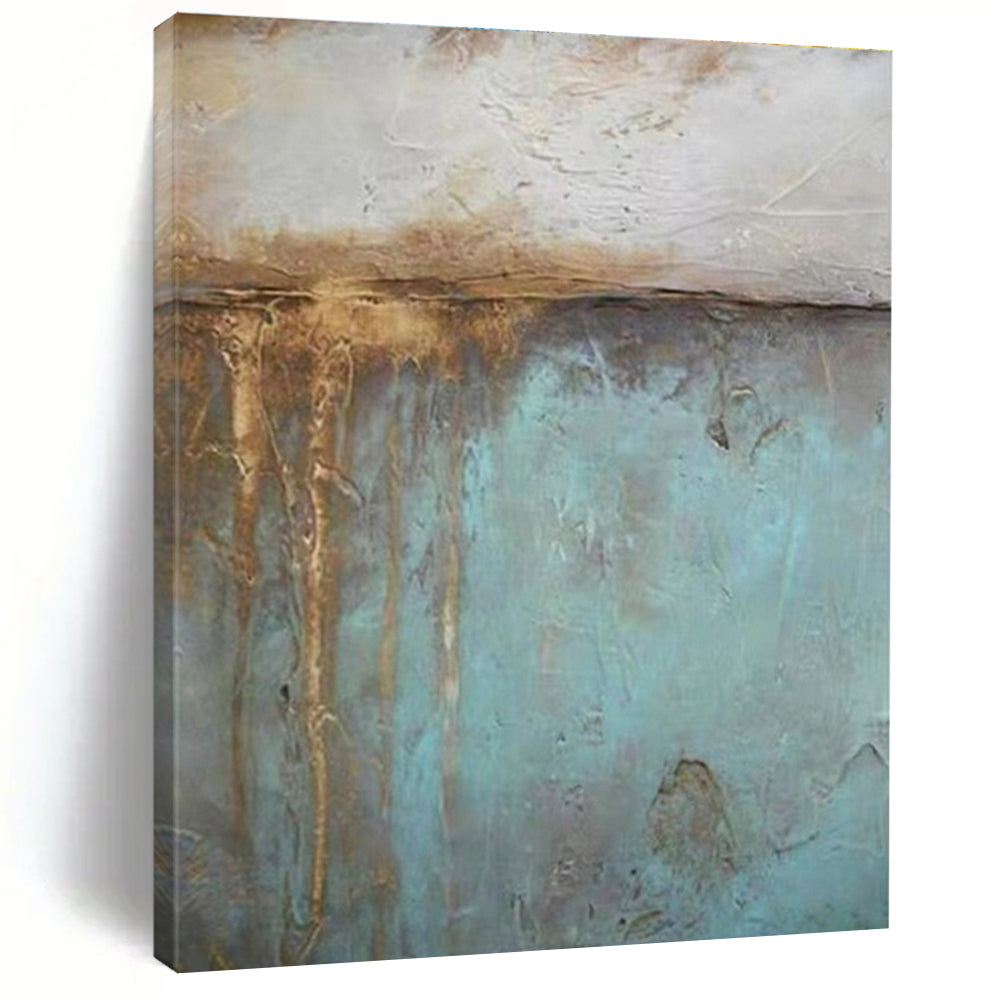 Colossal Tailored Hand-Painted Abstract Wall Art for Home Craft Room Storage Wall LargeART0629