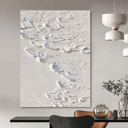 Oversized Hand-Painted Modern Abstract Painting for Office Storage Areas