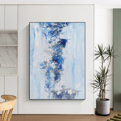Custom Extra Large Abstract Veil Painting - Hand-Painted Gouache for Wedding Venue Aisles
