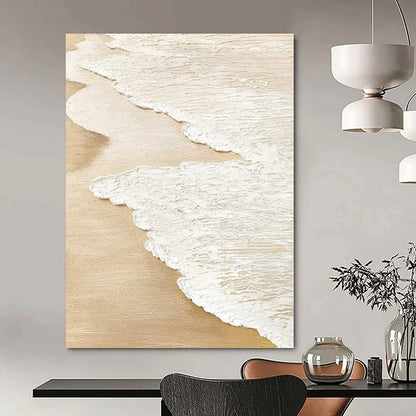 Oversized Hand-Painted Modern Abstract Mural for Family Home Playrooms
